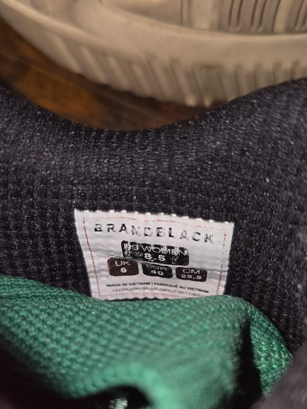 Brandblack Sneakers in Black and Green - Picture 7 of 7